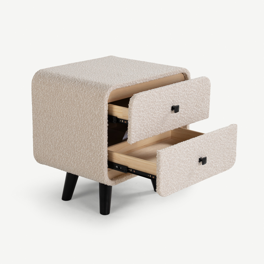 Soho Bedside Table Beige