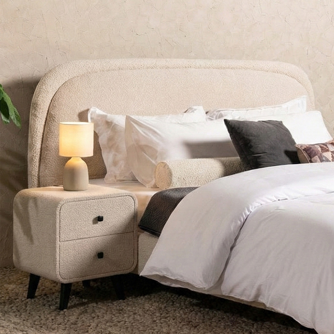 Soho Bedside Table Beige