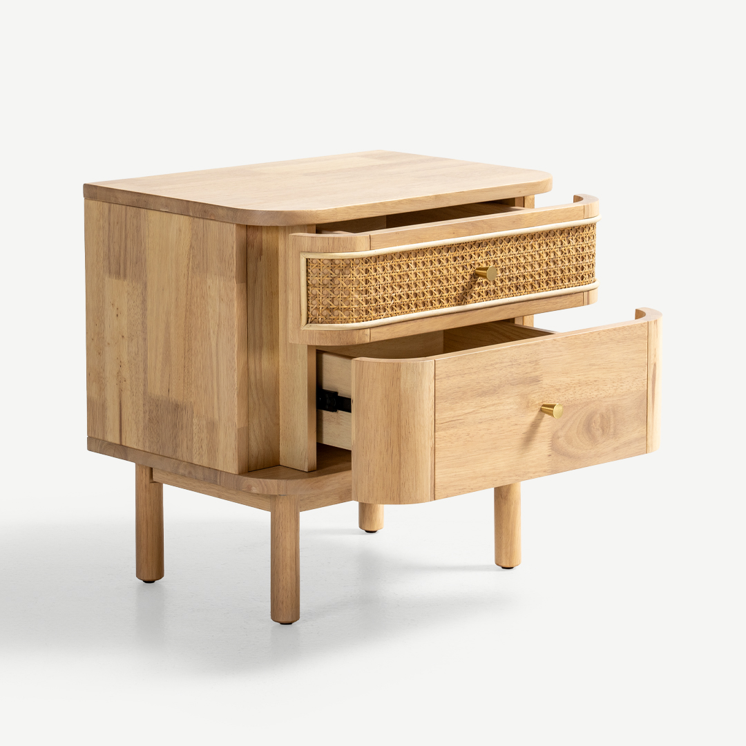 Railan Bedside Table Natural