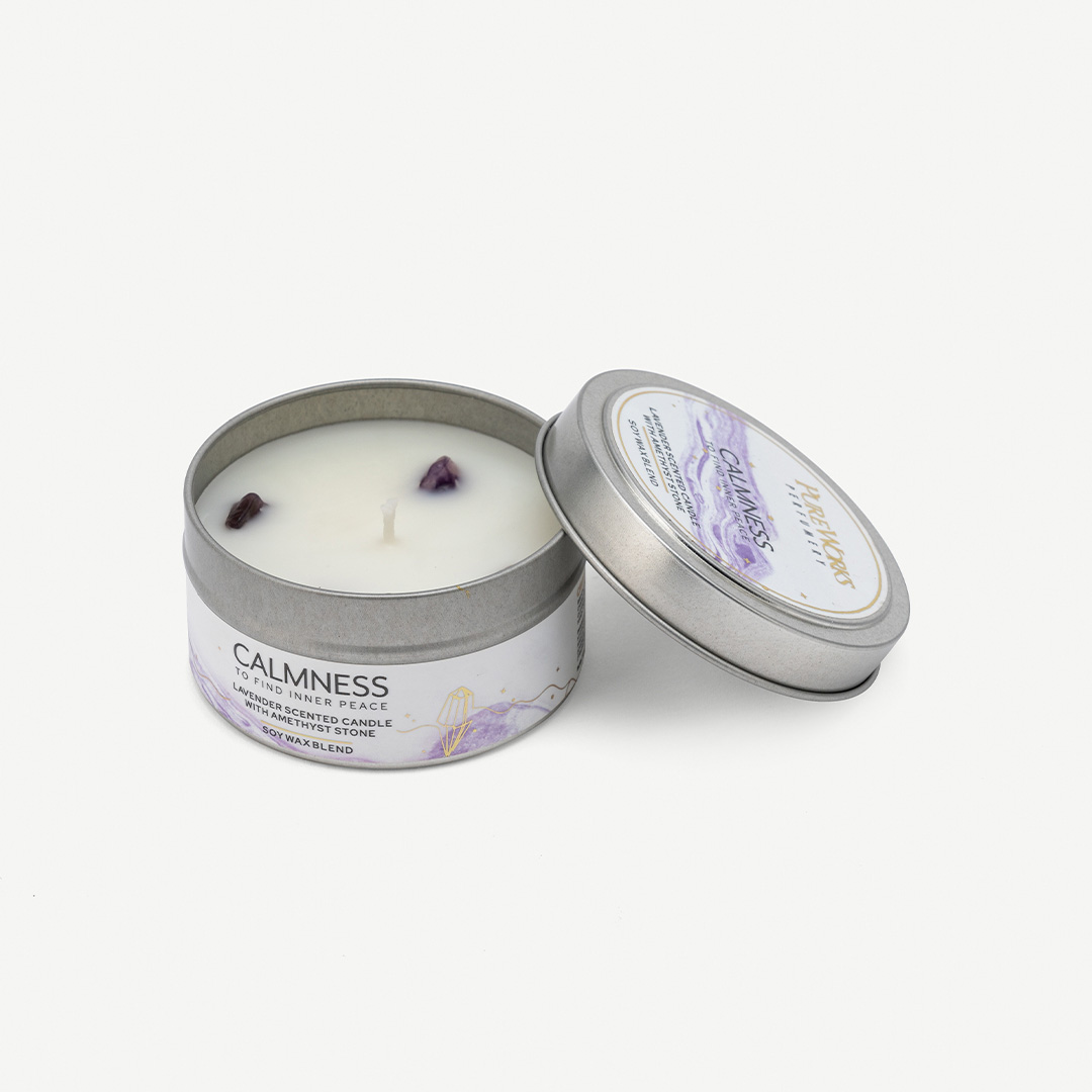 زين شمعة معدنية معطرة - الهدوء