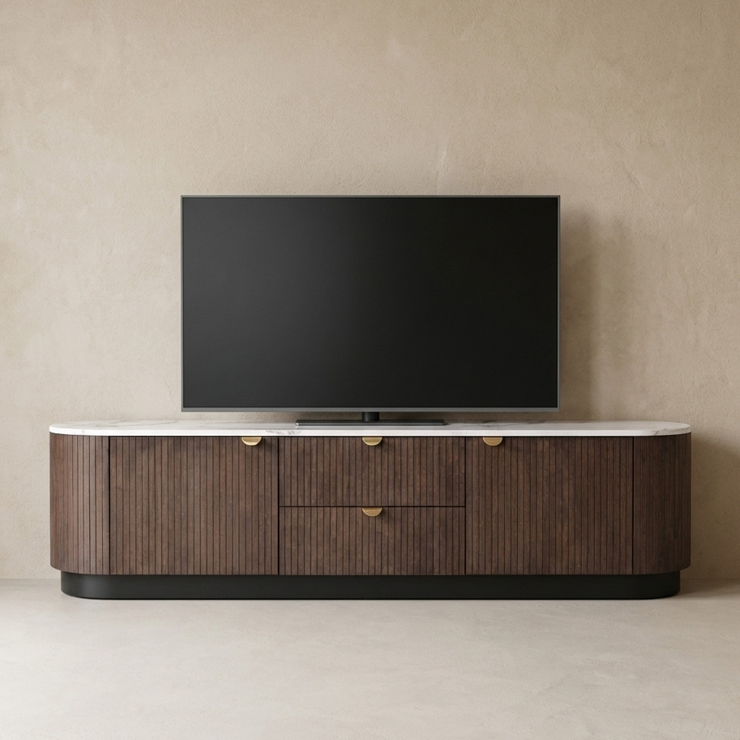 Yulan TV Unit White