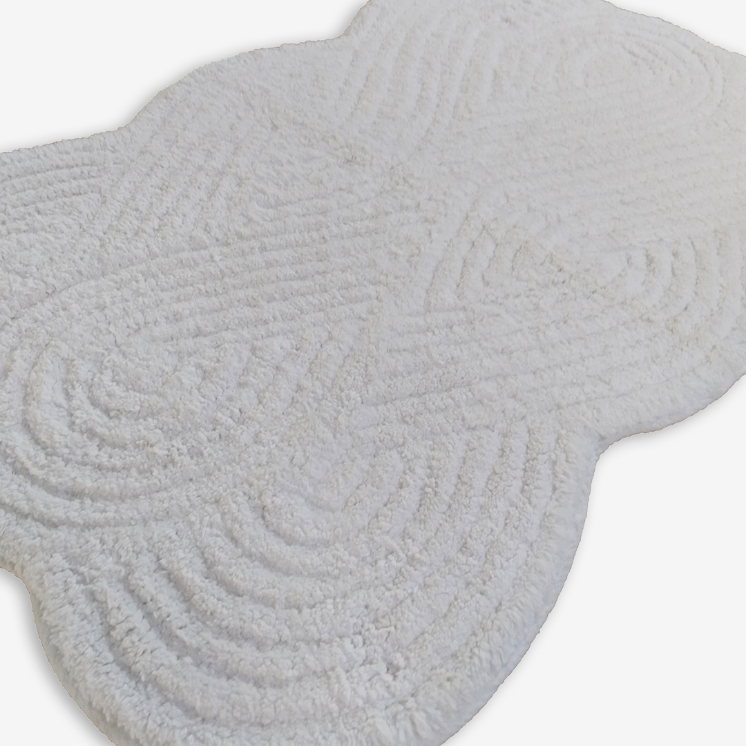 Samira Bathmat White -50x80cm