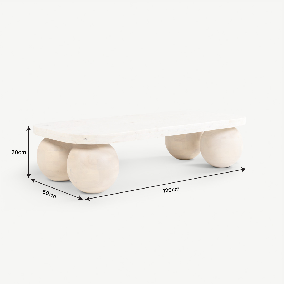 Ellis Coffee Table White