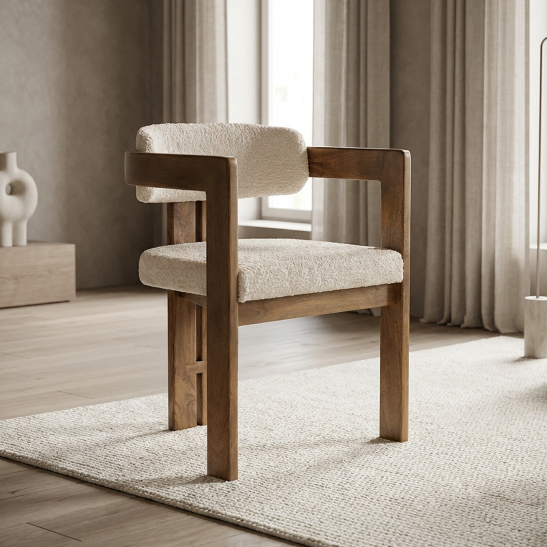 Jimena Dining Chair Walnut
