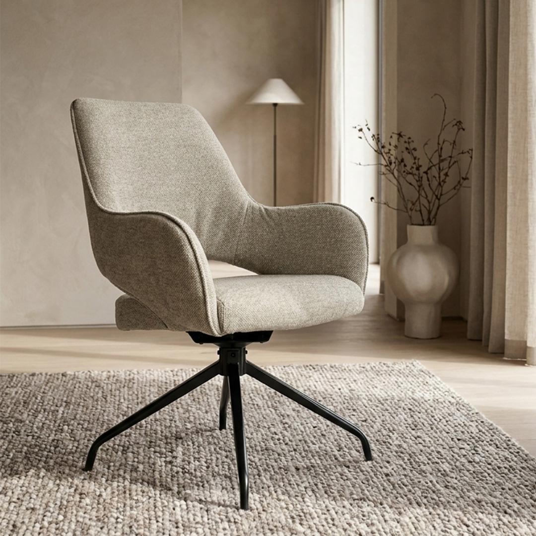 Nalon Dining Arm Chair Green
