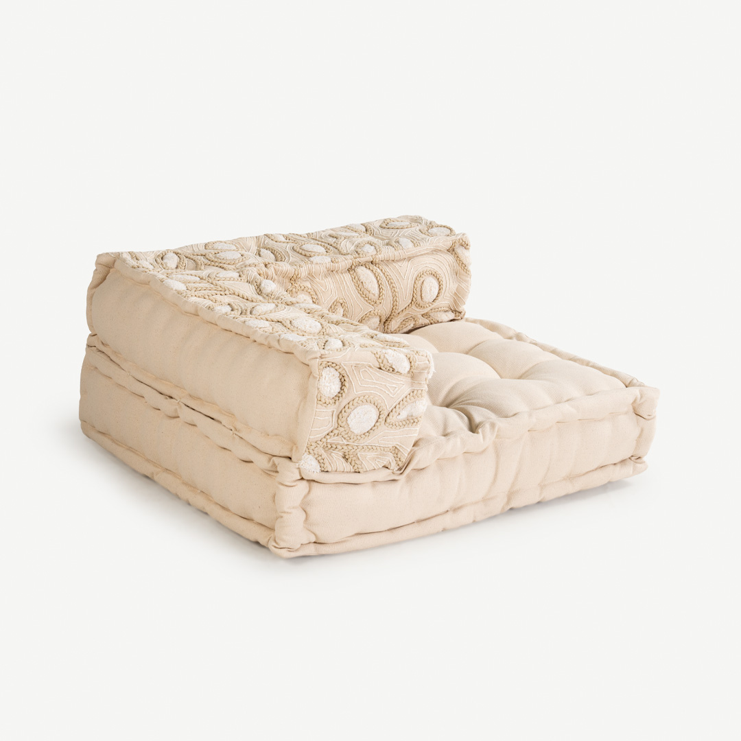 Lamees Corner Floor Cushion - Right