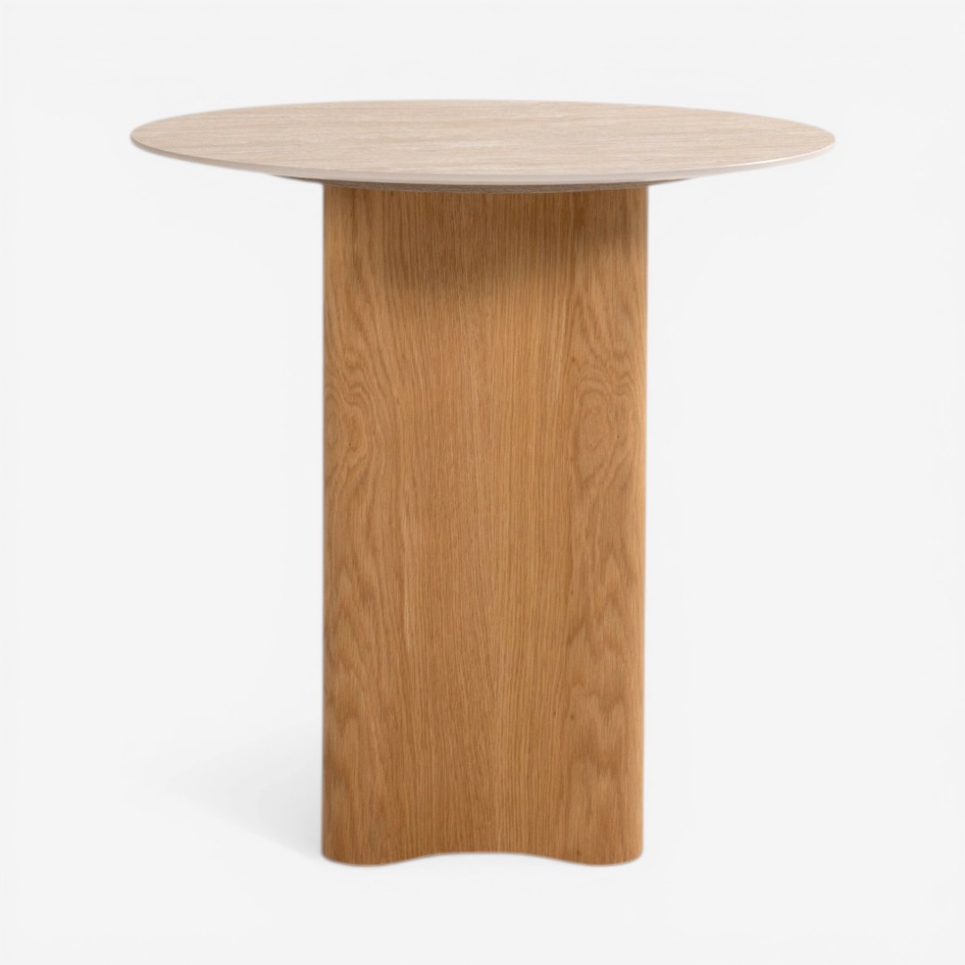 Delory Round End Table Multi Color