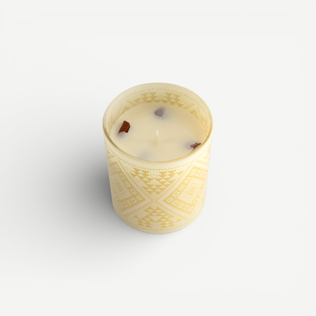 Mashrabiya Scented Candle-Patchouli