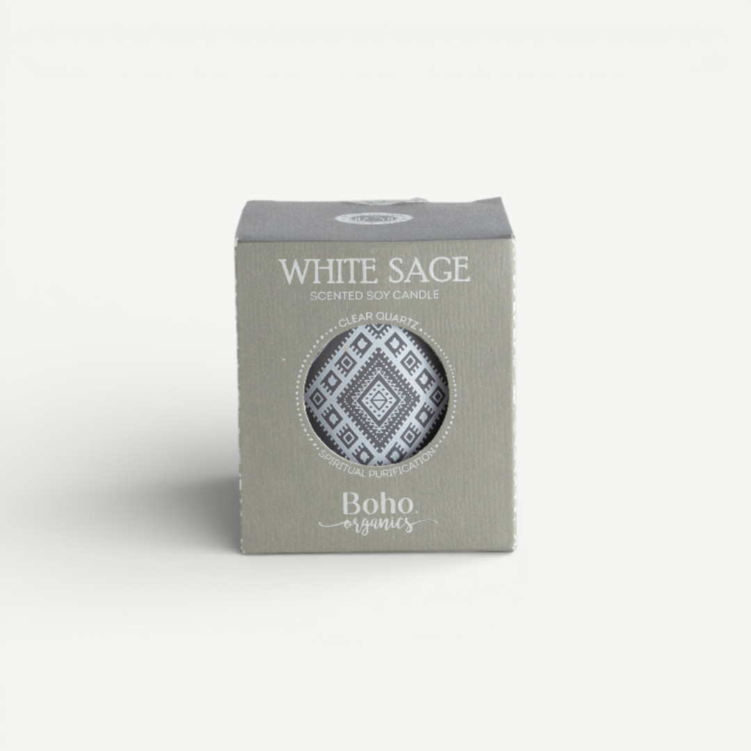 Mashrabiya Scented Candle-White Sage