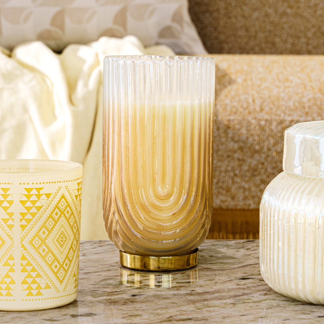 Mashrabiya Jar Candle - Cabana