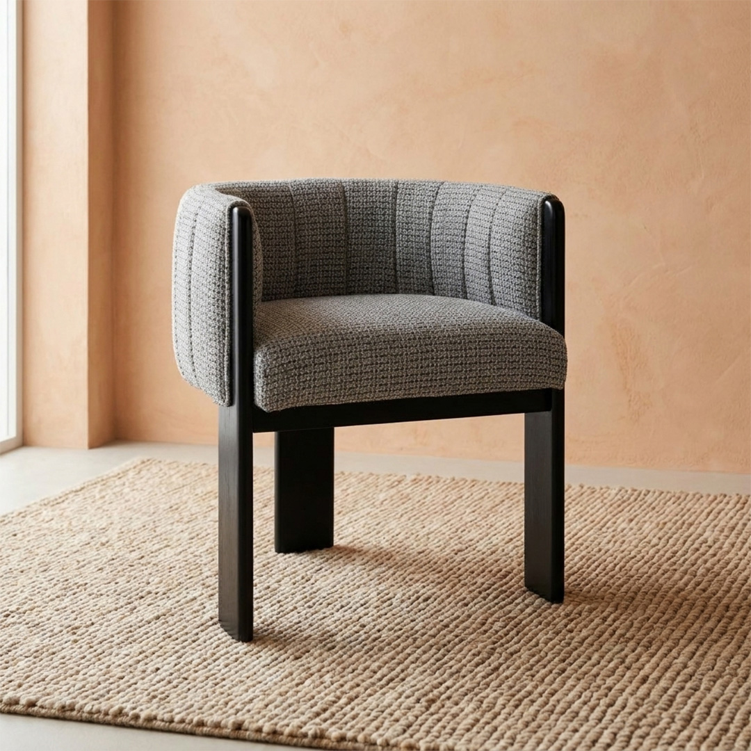 Jocie Dining Chair Charcoal