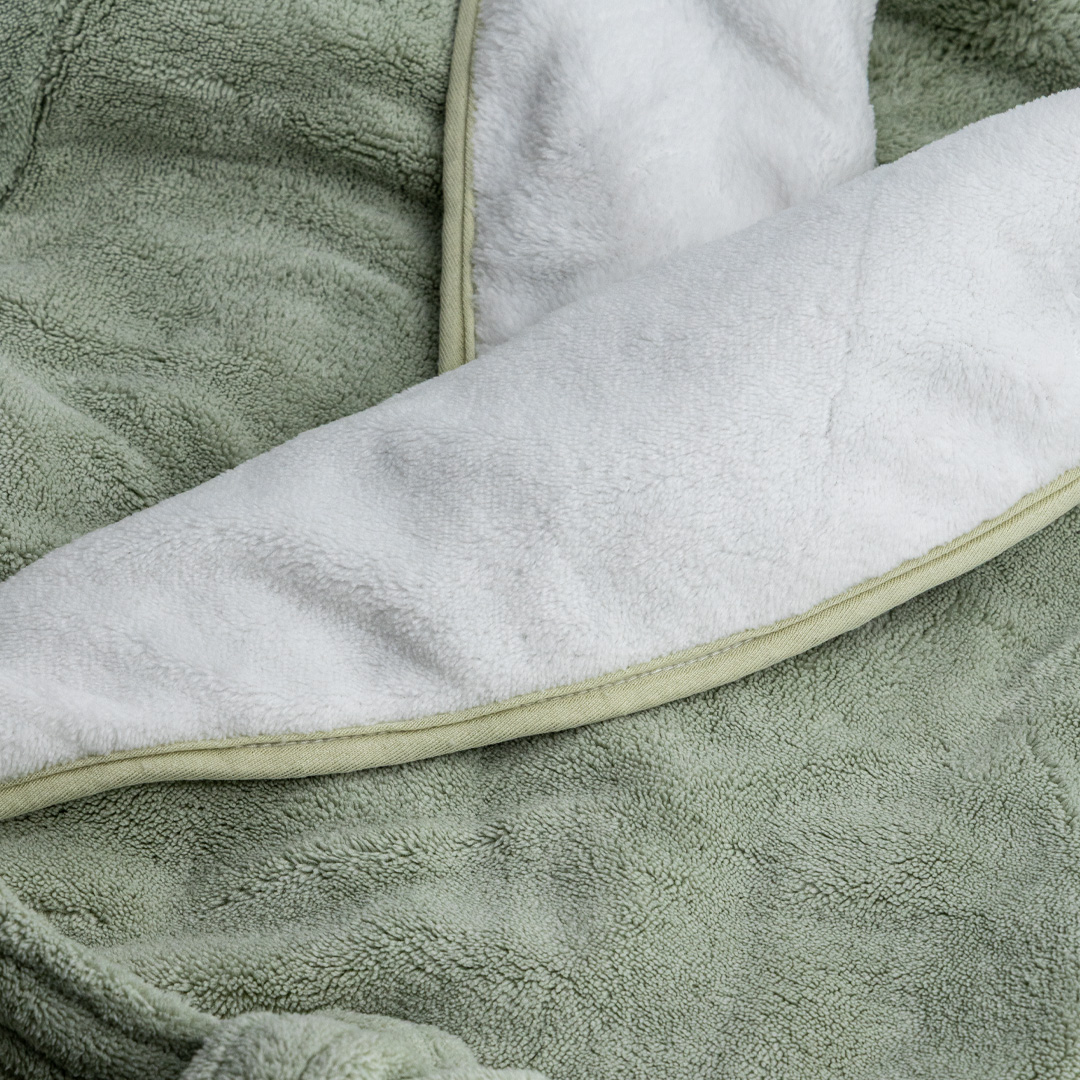 Normin Bathrobe Green