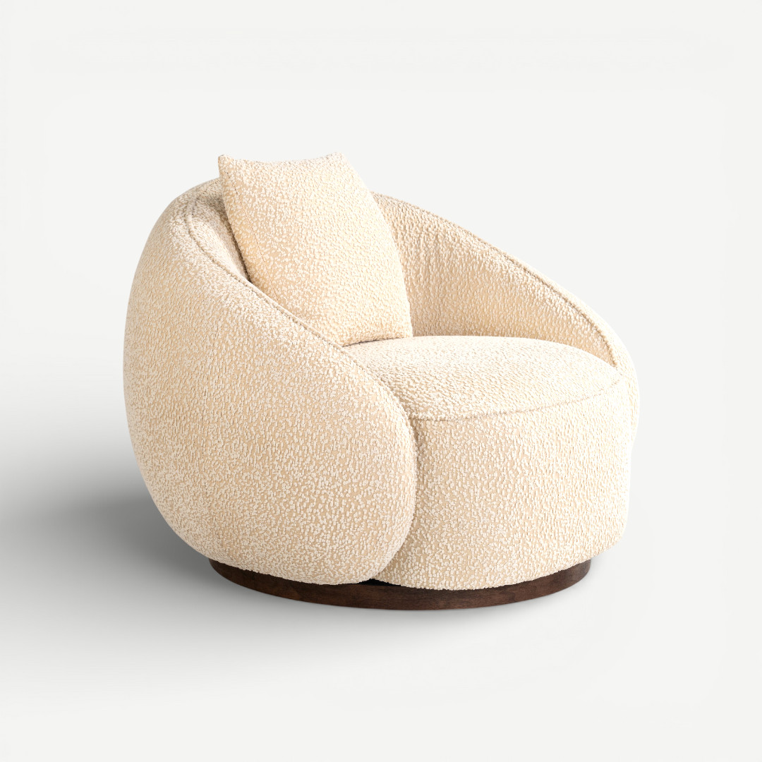 Vogue 1 Seater Sofa Cream