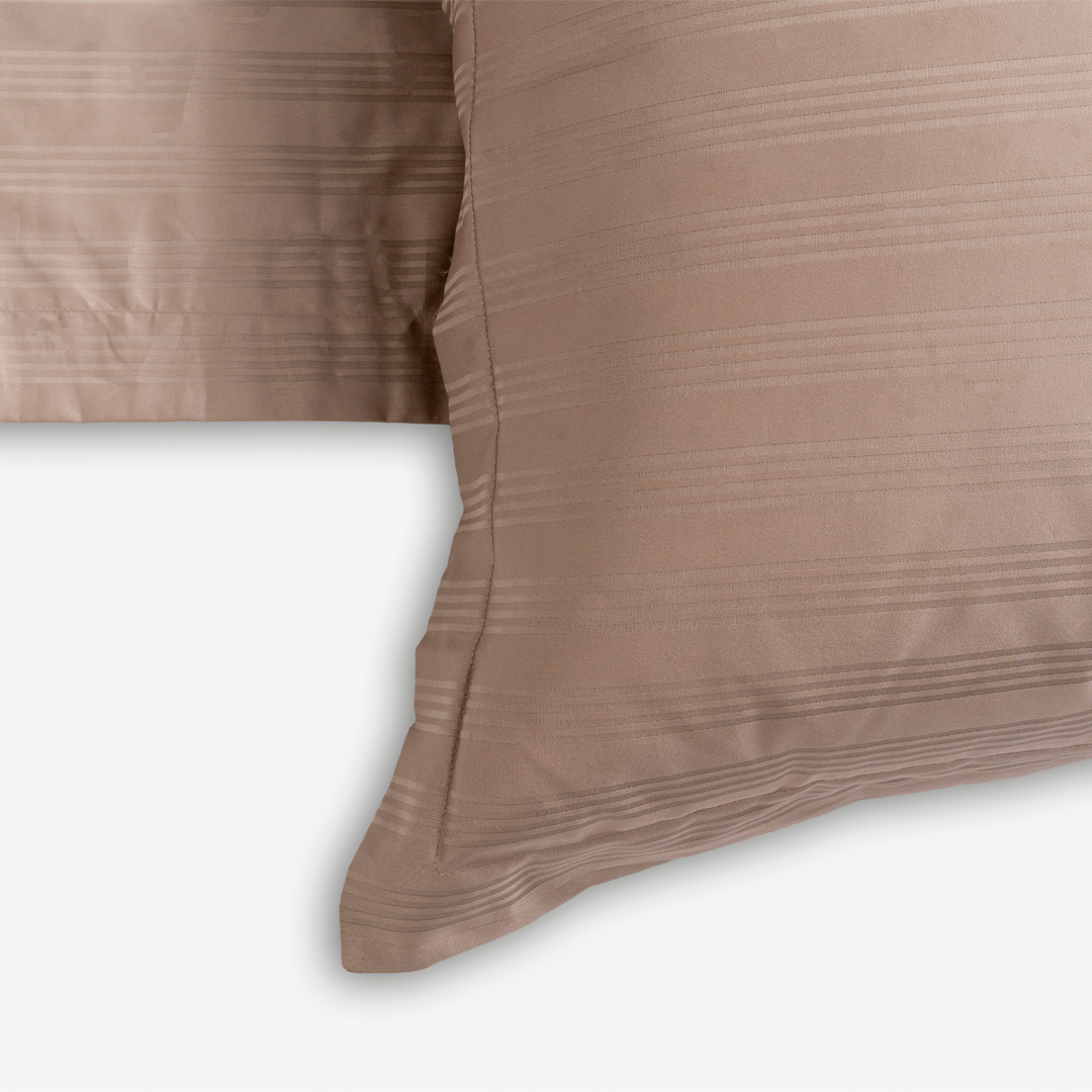 Caressa Pillow Case Set - Ecru