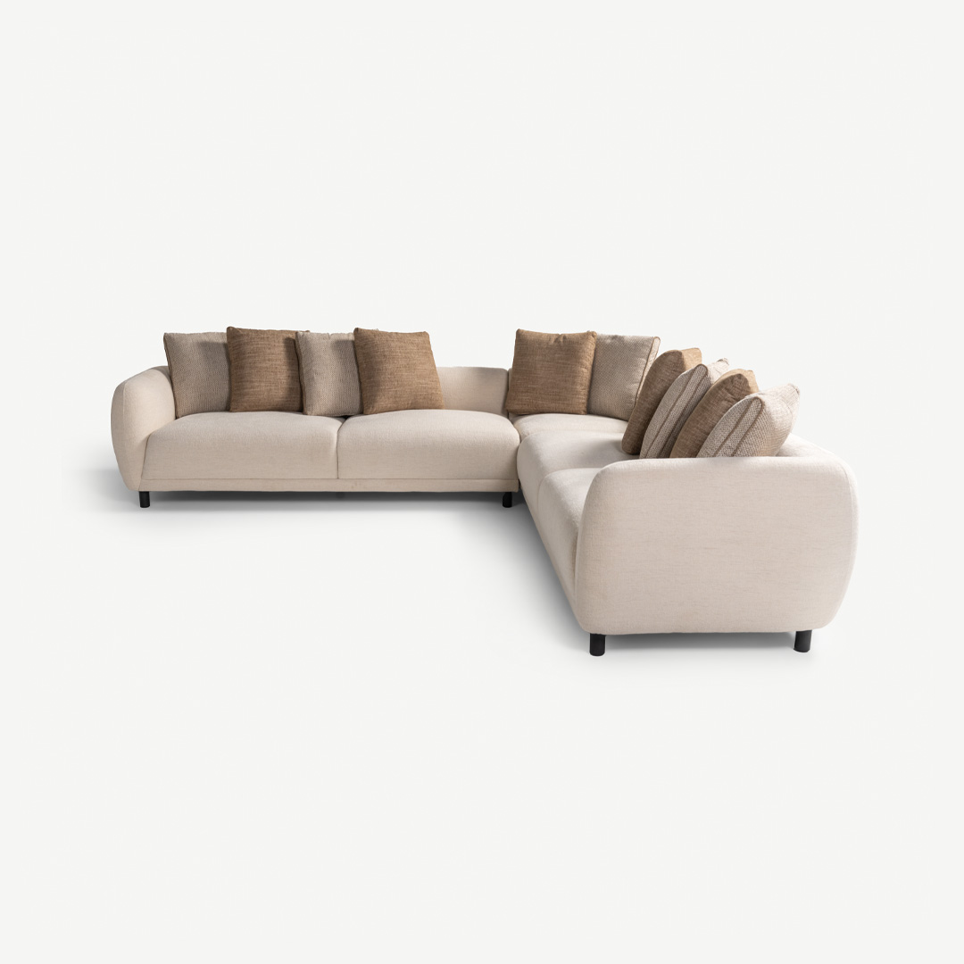 Zehra Corner Sofa Beige