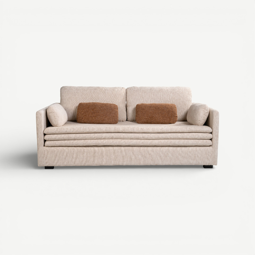 Heritage 2 Seater Sofa Beige