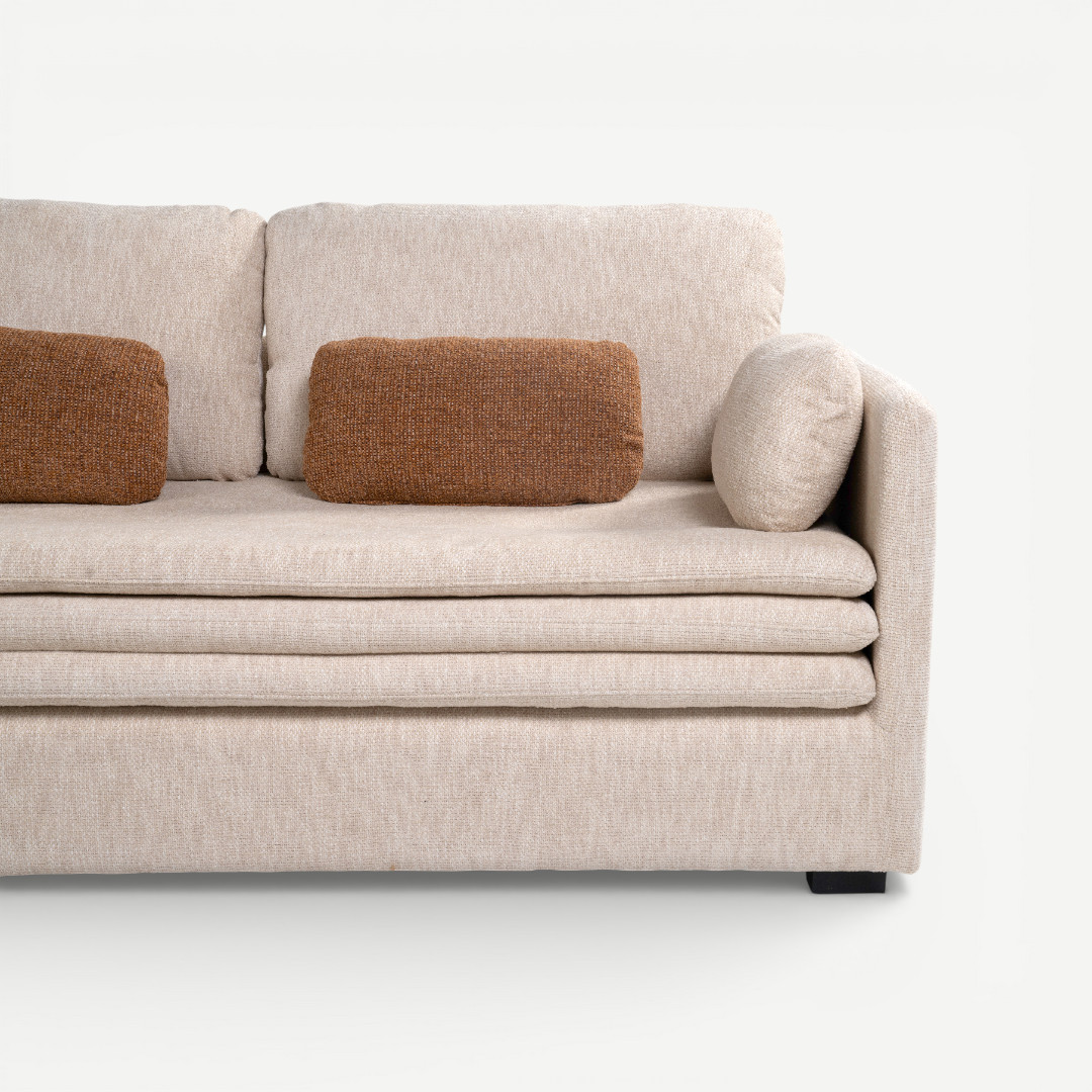 Heritage 2 Seater Sofa Beige