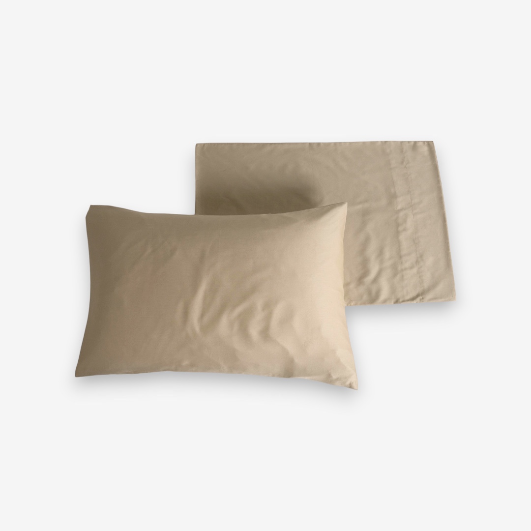 Signature Pillowcase Set 50x75cm-Ecru