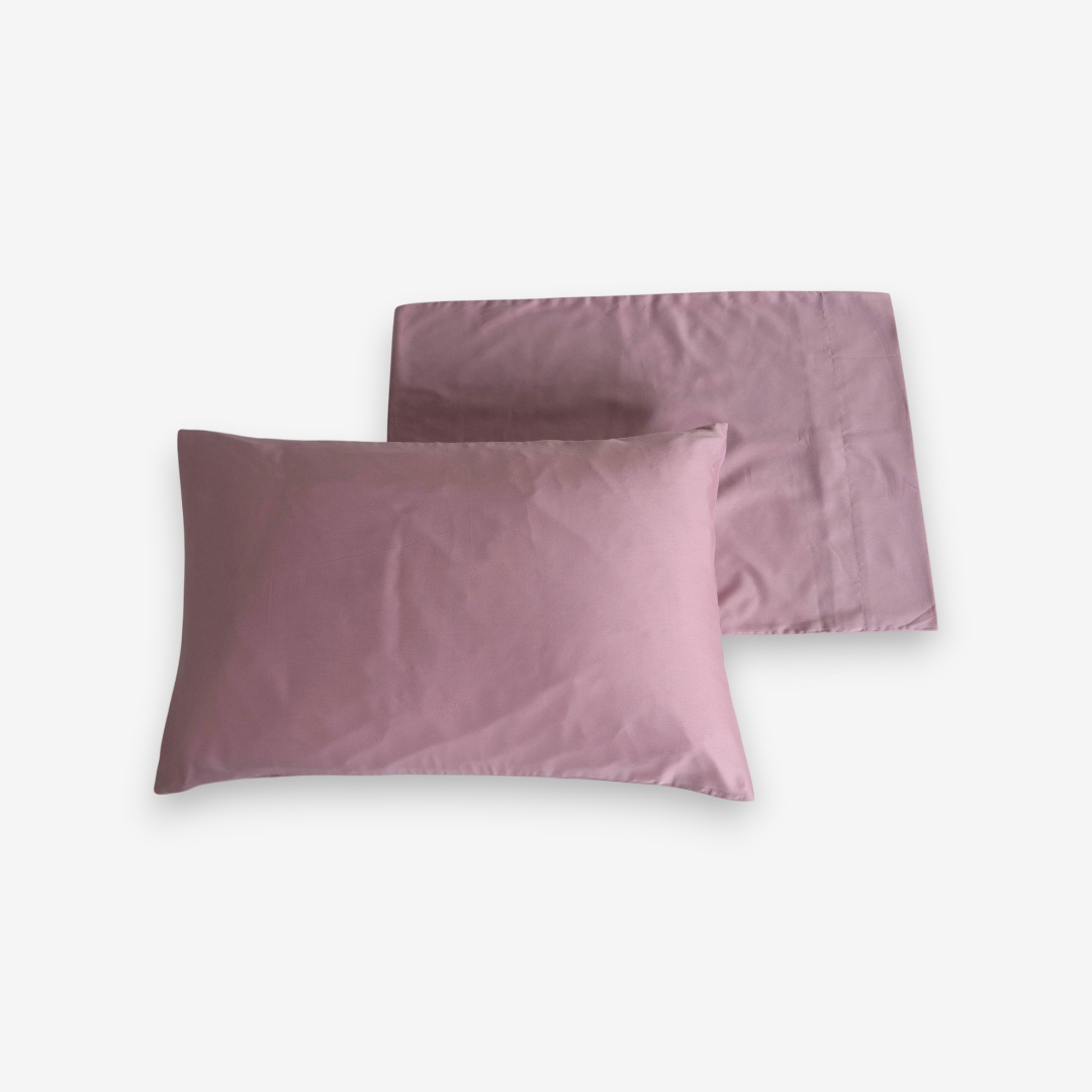Signature Pillowcase Set 50x75cm-Pink