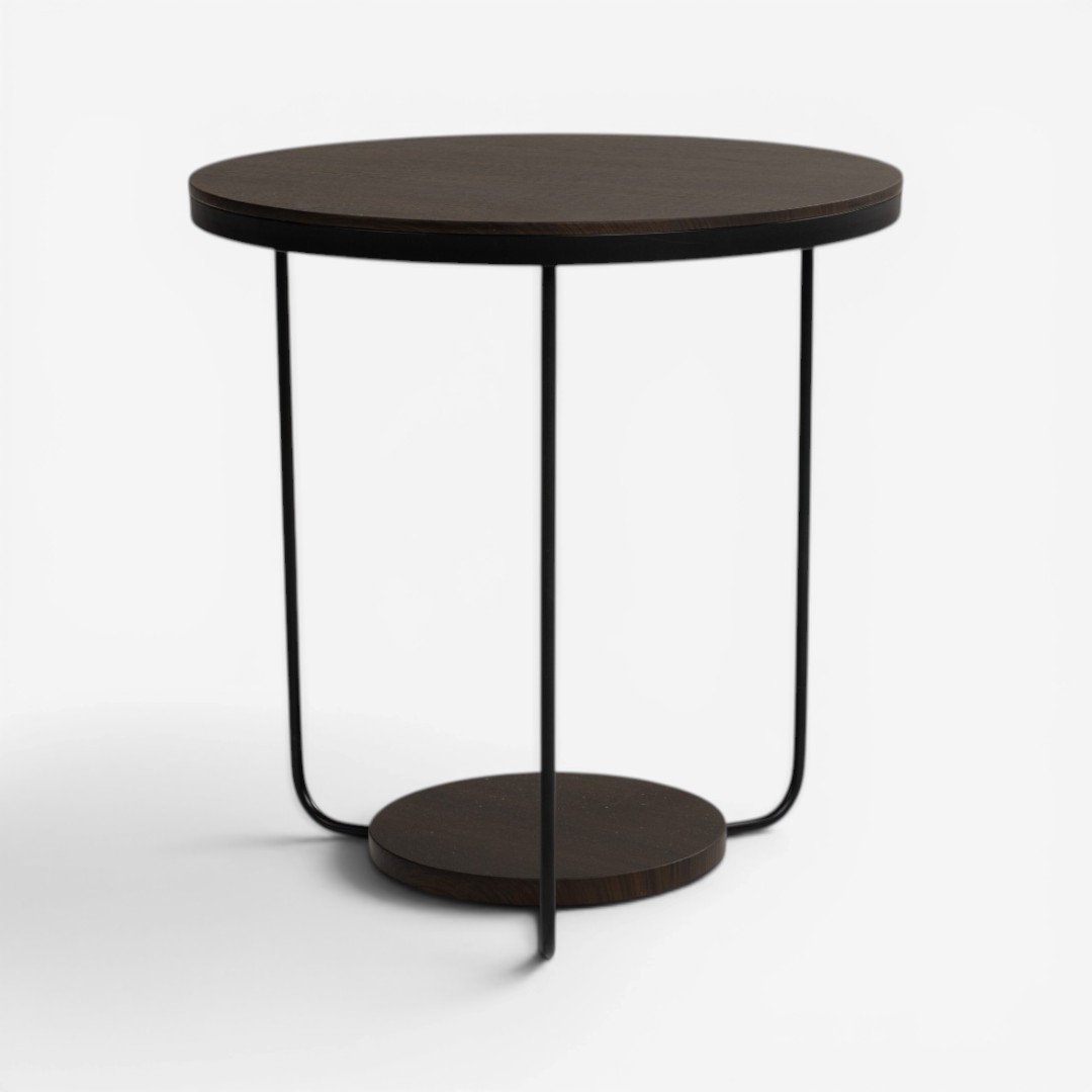 Symin End Table Walnut