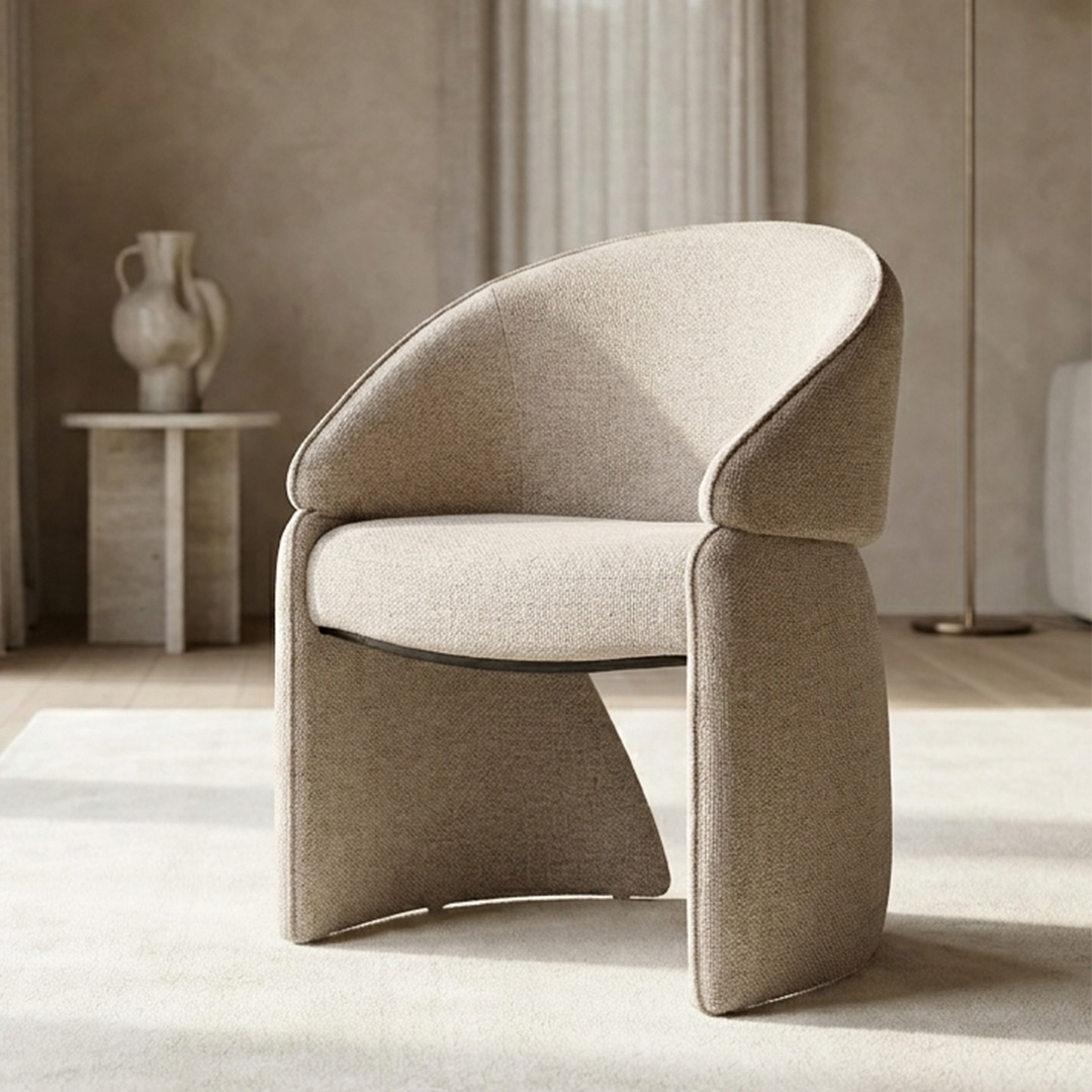 Jupiter Dining Arm Chair Greige