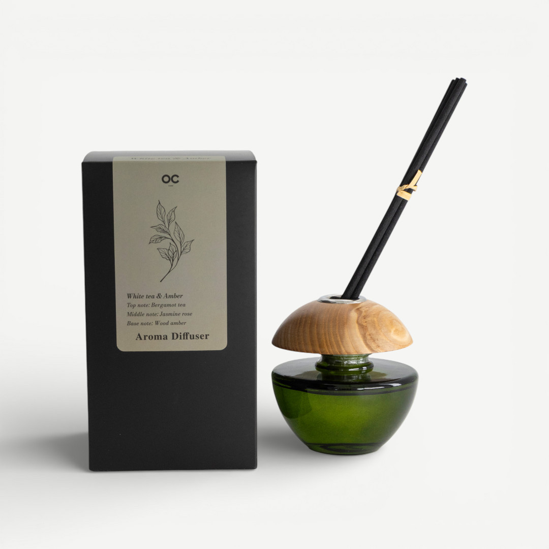 جيرالت معطر أعواد 100 مل - شاي أبيض وعنبر