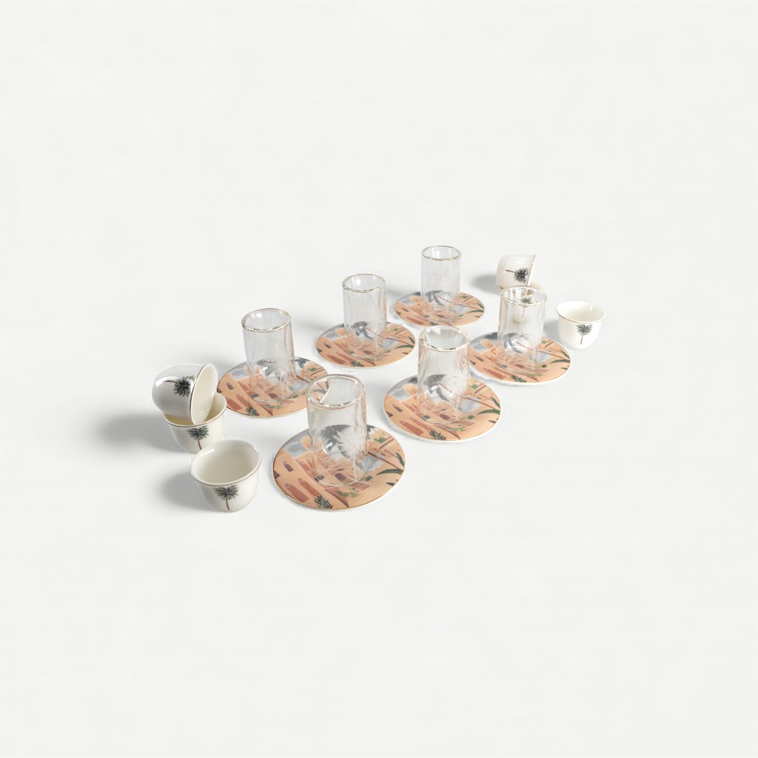 Heritage Tea Set Of 18pcs