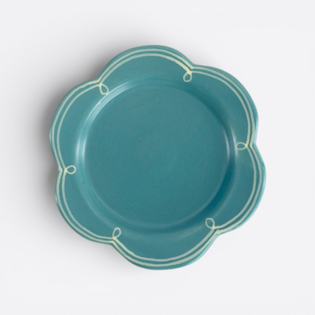 Leafy Dessert Plate -16cm