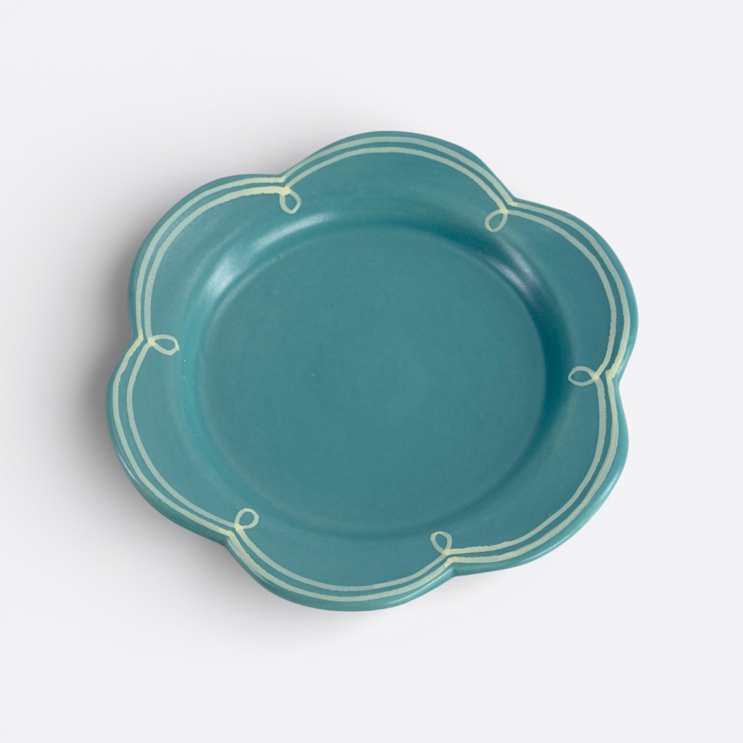 Leafy Dessert Plate -16cm