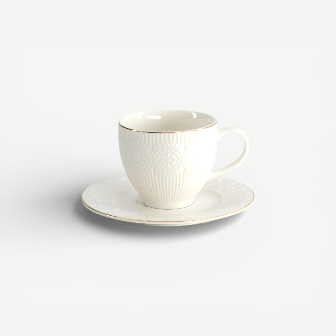 Mashrabiya Cup & Saucer - 120ml