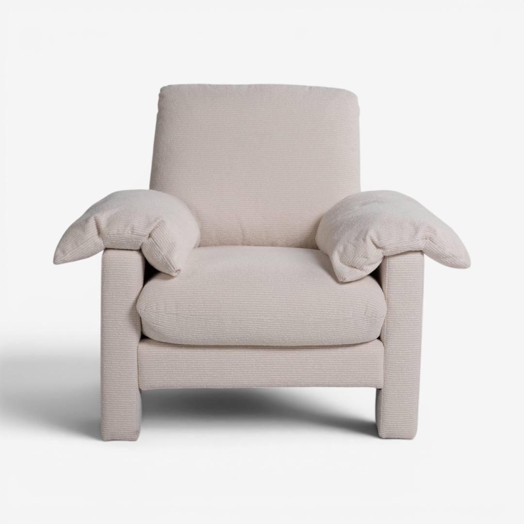 Rayner 1 Seater Sofa Cream