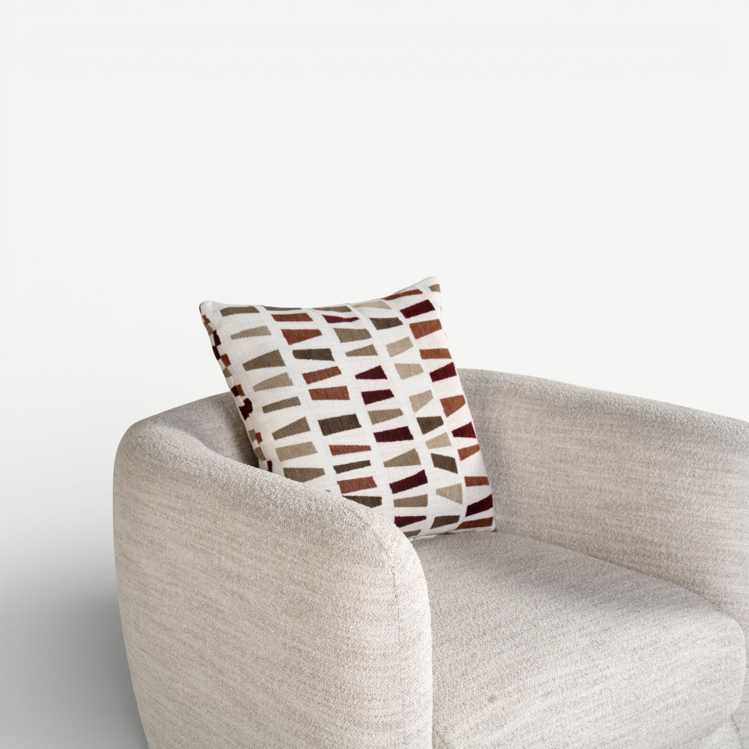 Heritage ll Swivel Accent Chair Ivory