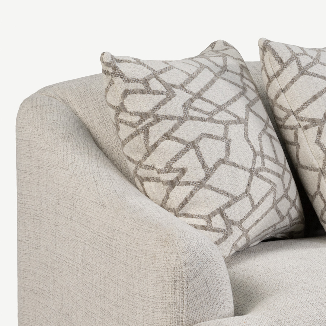 Manuel 3 Seater Sofa Grey