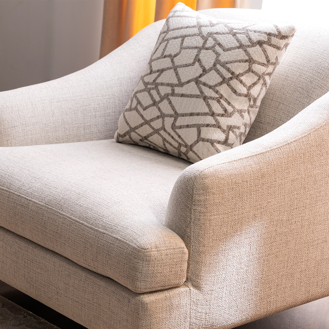 Manuel 1 Seater Sofa Grey