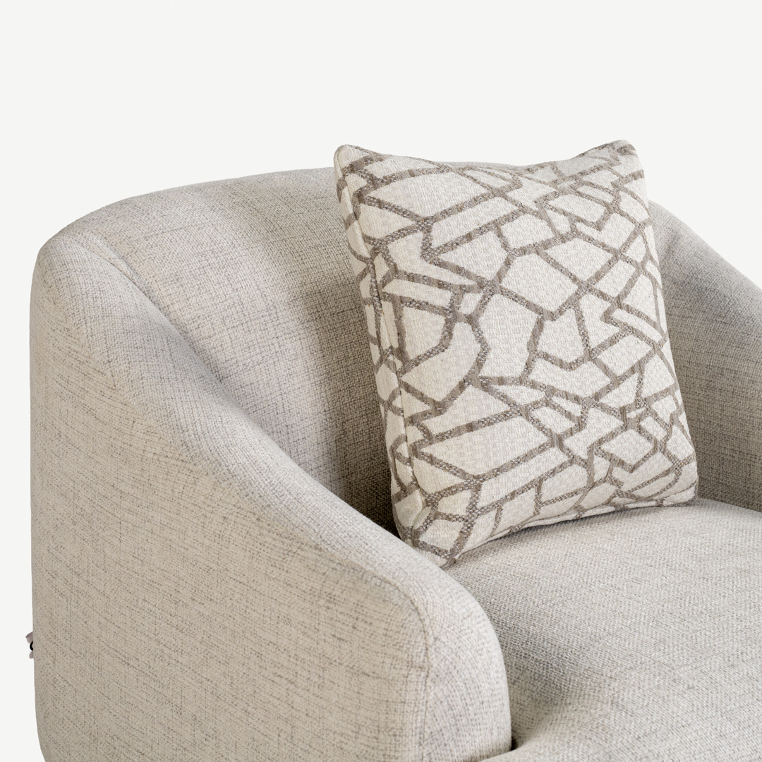 Manuel 1 Seater Sofa Grey