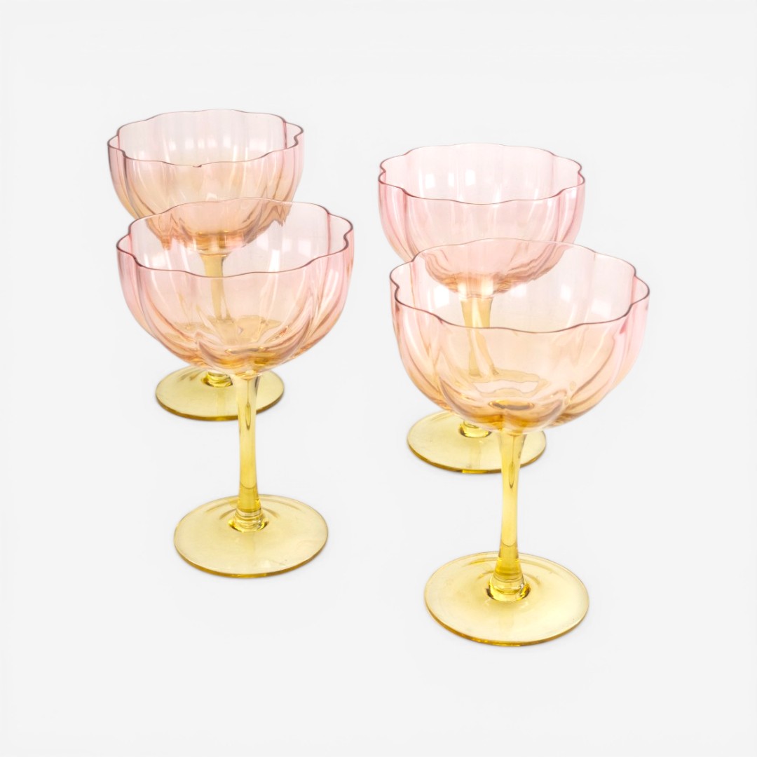 Safwa Glass Set of 4pcs - 230ml
