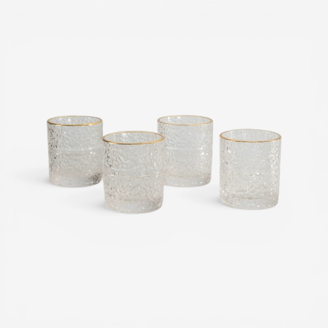 Rawah Glass Set of 4pcs - 95ml