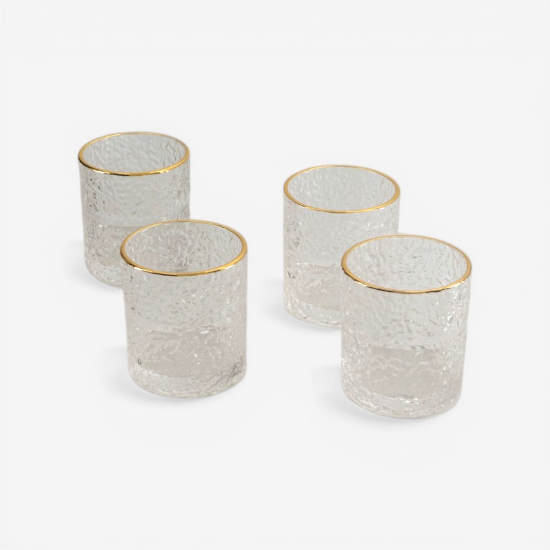 Rawah Glass Set of 4pcs - 95ml