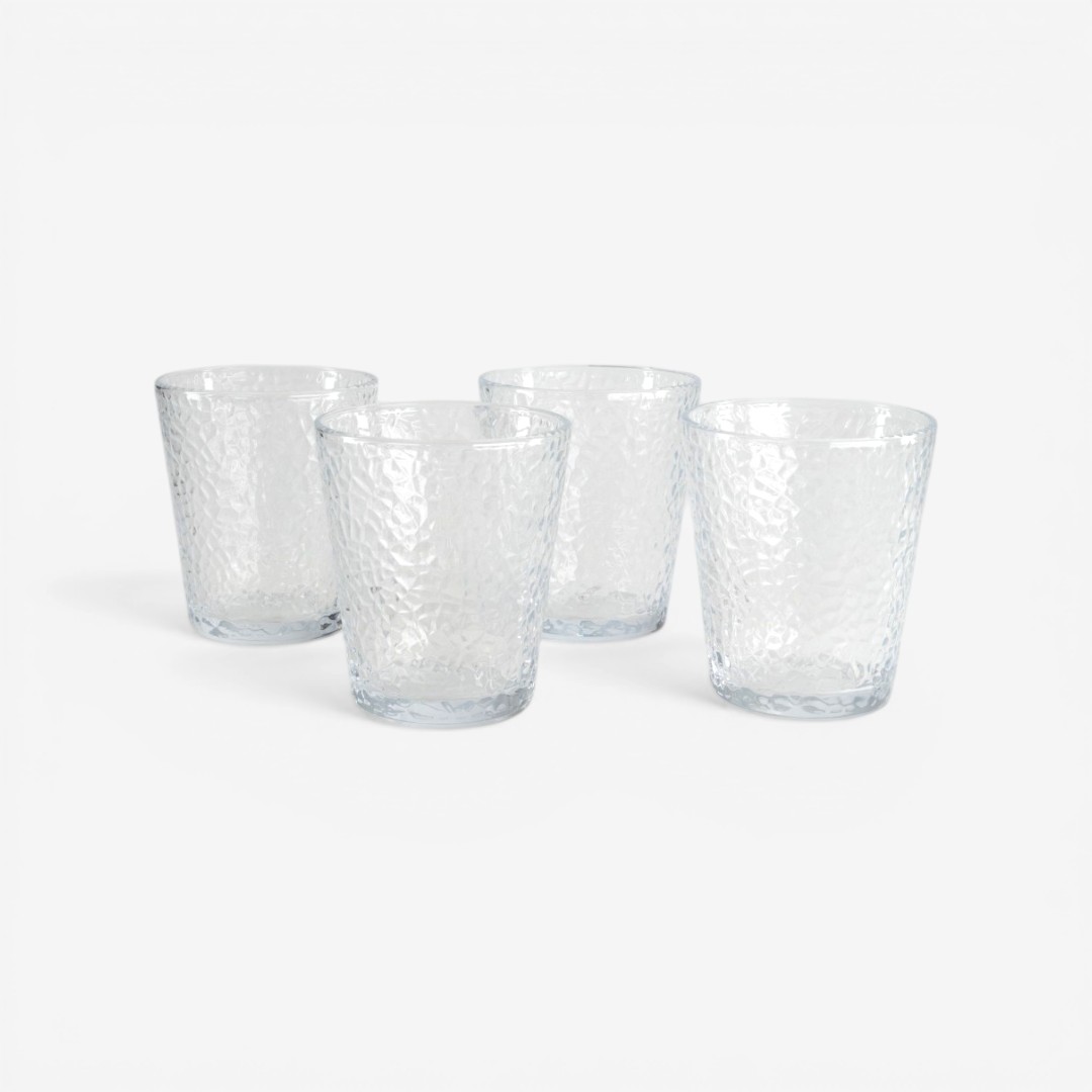 Lujain Glass Set of 4pcs - 330ML