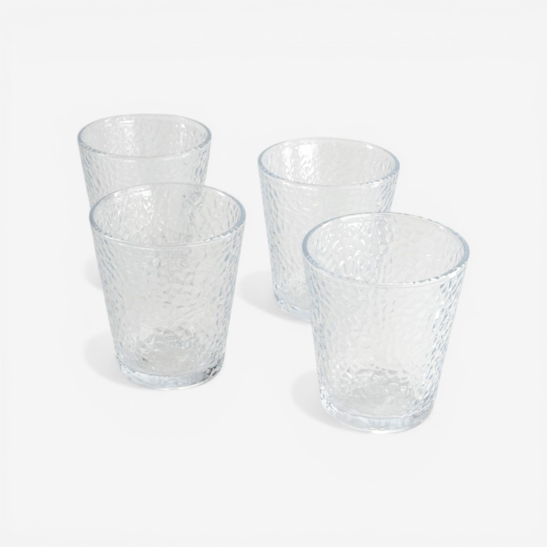 Lujain Glass Set of 4pcs - 330ML