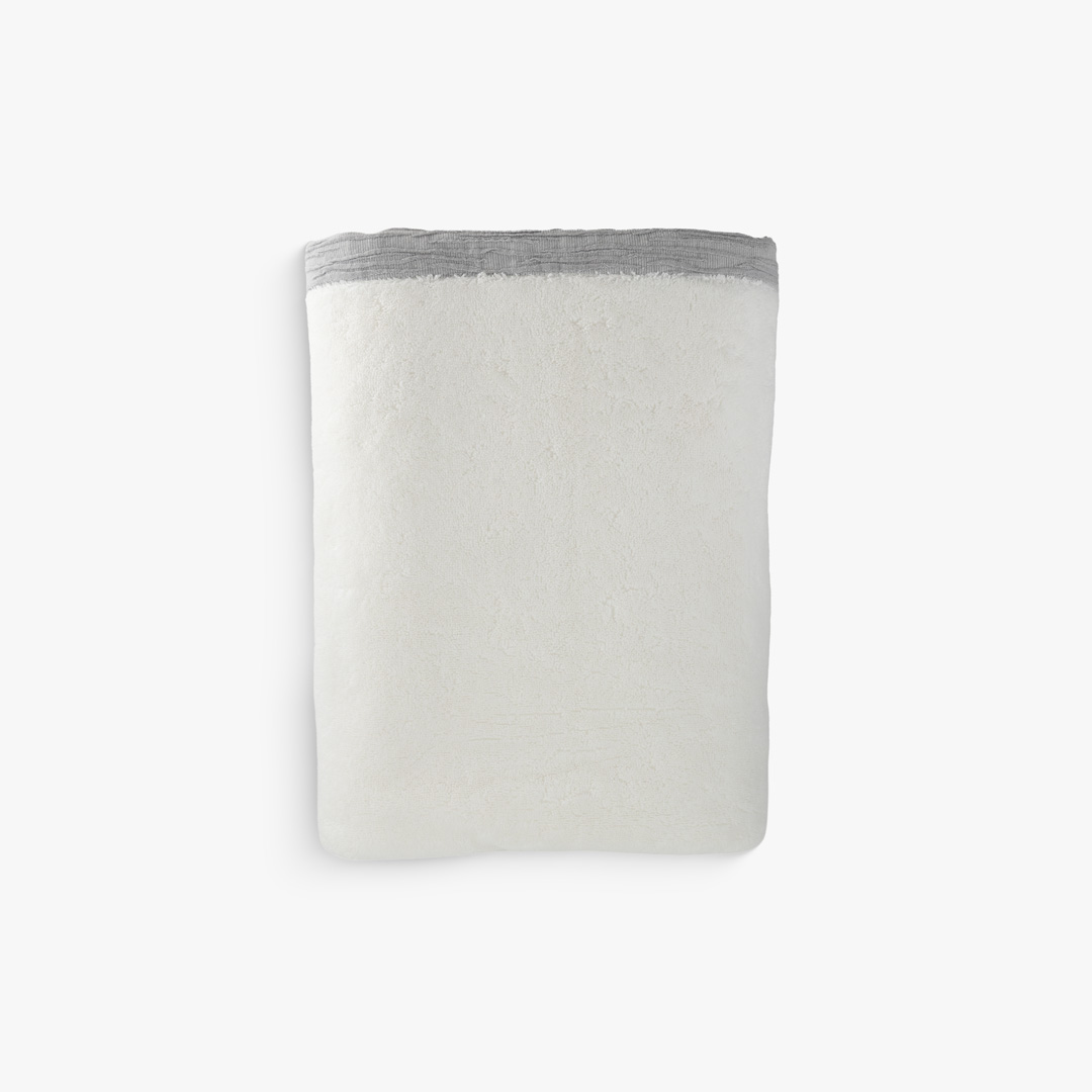 Najlan Bath Sheet Grey - 90x150cm