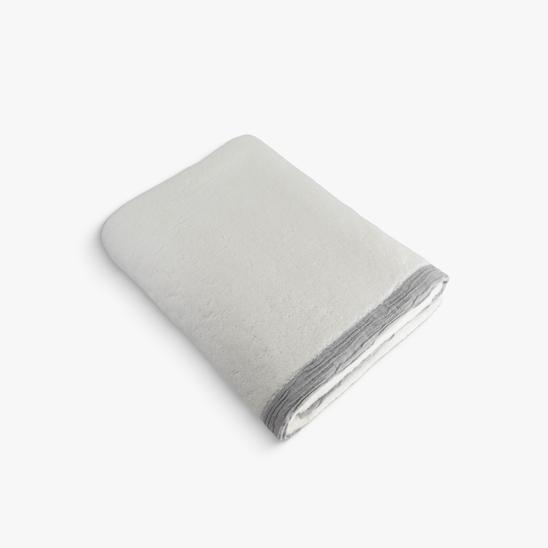 Najlan Bath Sheet Grey - 90x150cm