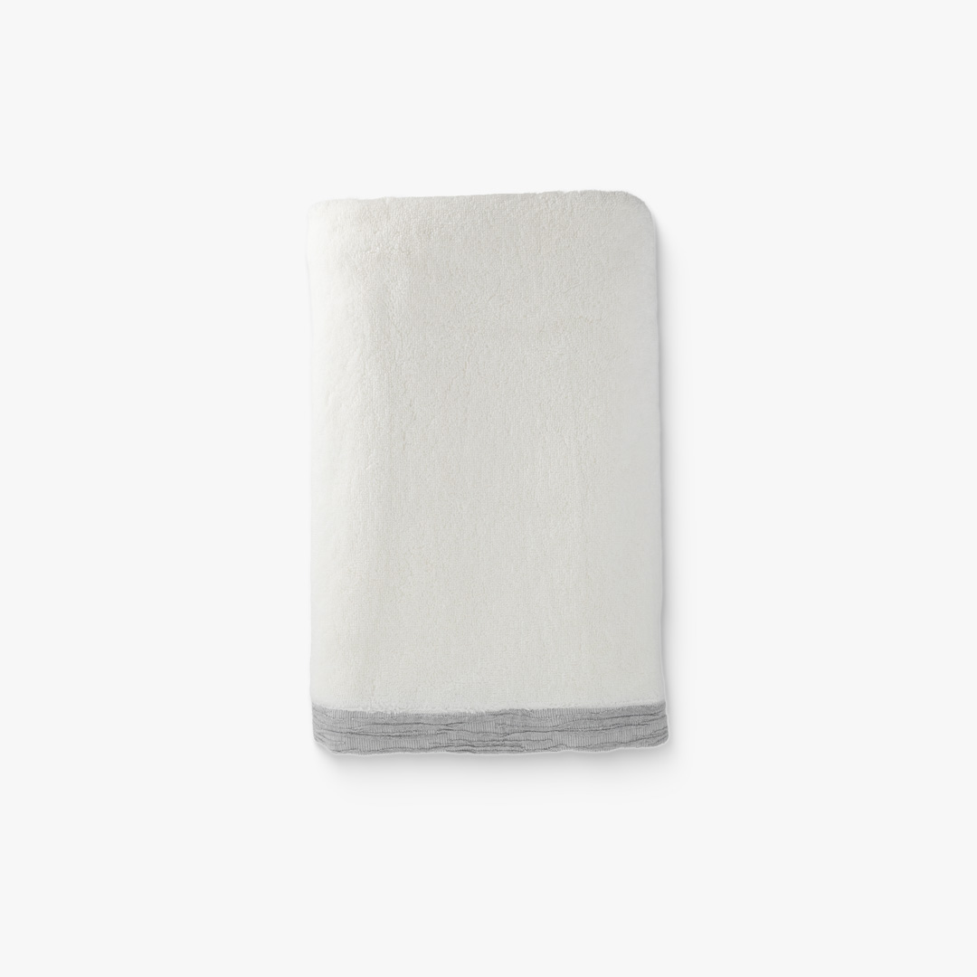 Najlan Bath Towel Grey - 70x140cm
