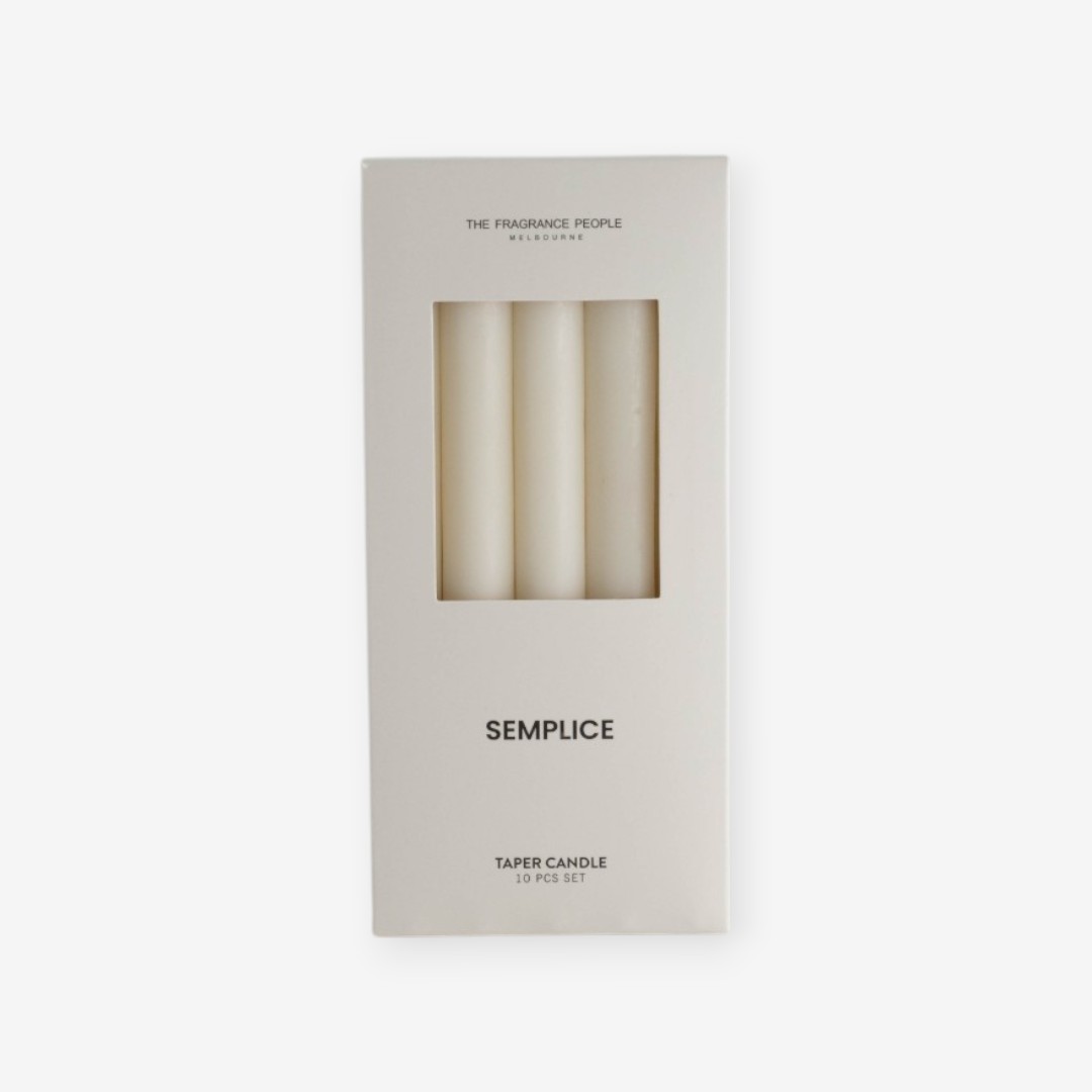 Semplice Taper Candle - 10pcs