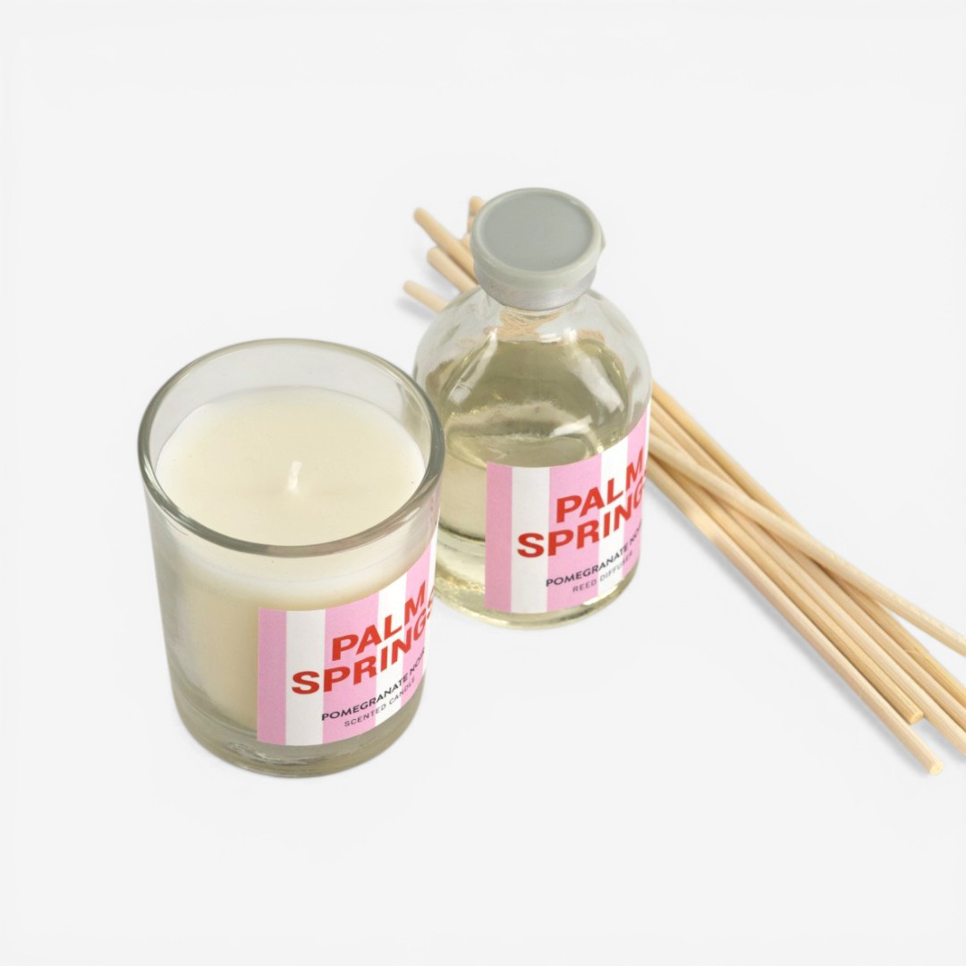 Voyage Gift Set Candle- Pomegranate Noir