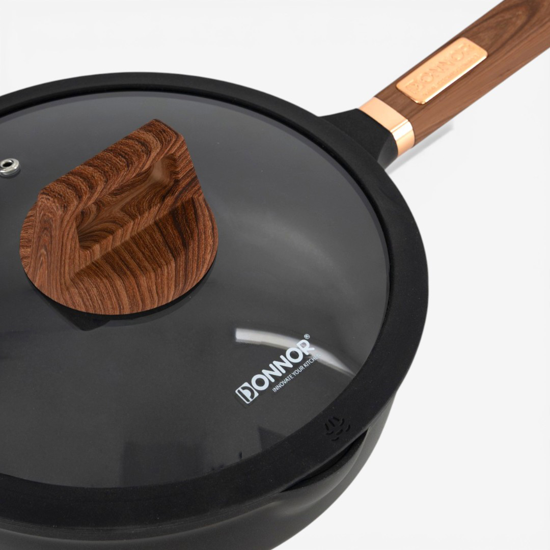 Velo Fry Pan W/Lid - 24Cm