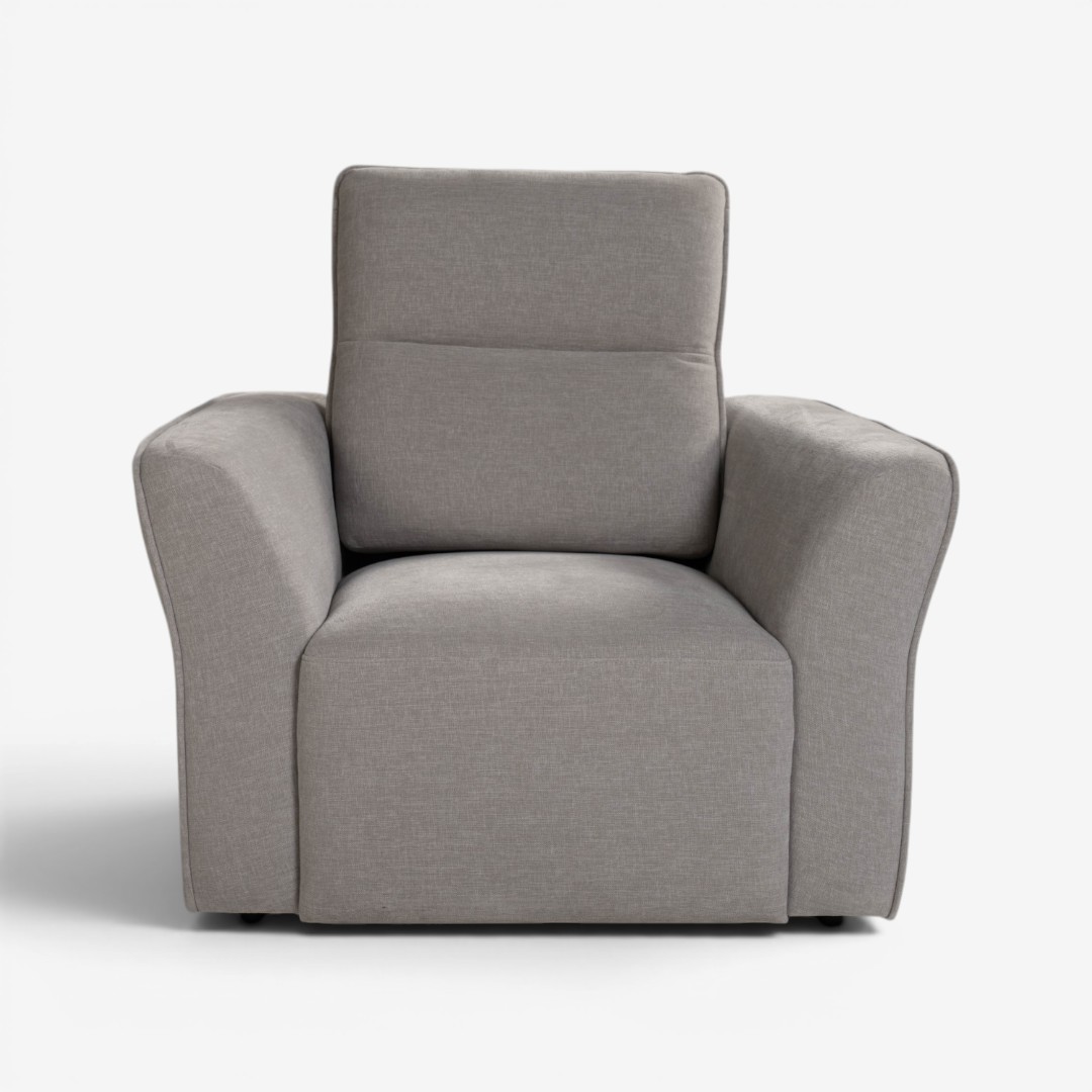 Dustan 1 Seater Sofa Greige
