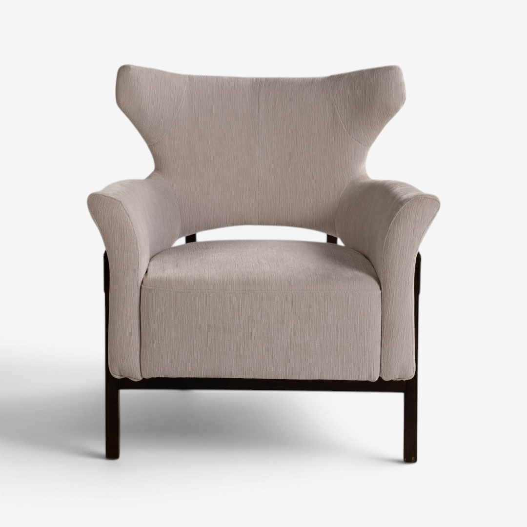 Yuliana Accent Chair Ecru